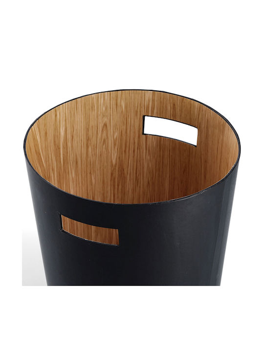 Waste Bin Waste Plastic Black 25x25x30cm 1pcs