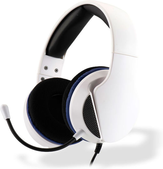 Freaks and Geeks SPX-300 On Ear Gaming Headset με σύνδεση 3.5mm Λευκό for PS5