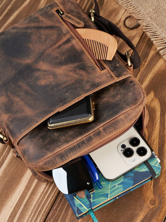 Herren Bum Bag Taille Braun