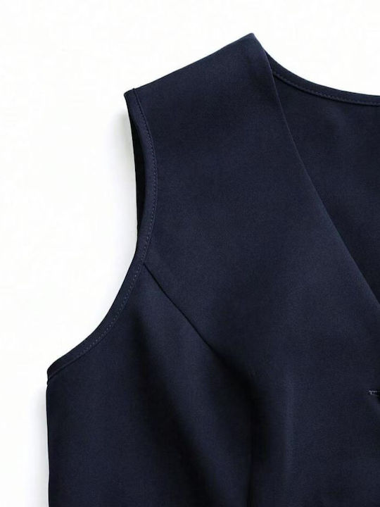Damen Weste Dunkelblau A01028