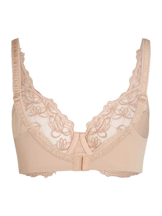 Diva Bra without Padding Underwire Tan