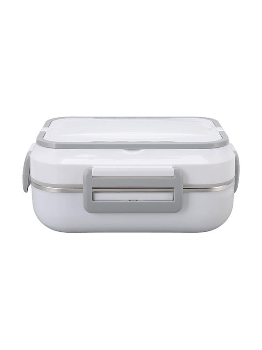 Verk Group Ηλεκτρικό Δοχείο Φαγητού Inox Λευκό 900ml