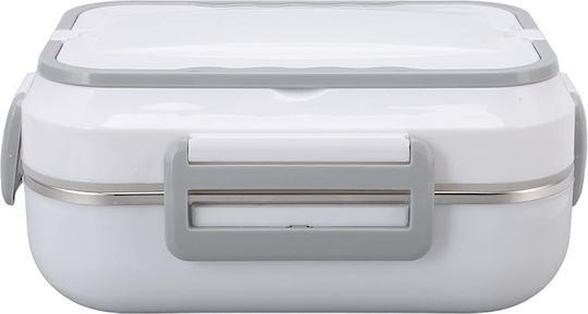 Verk Group Recipient Electric De Prânz Din Inox Alb Cu Compartimente 900ml