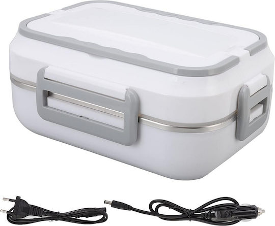 Verk Group Recipient Electric De Prânz Din Inox Alb Cu Compartimente 900ml