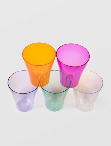Orchid Pot 14cmx16cm Plastic Various Colors