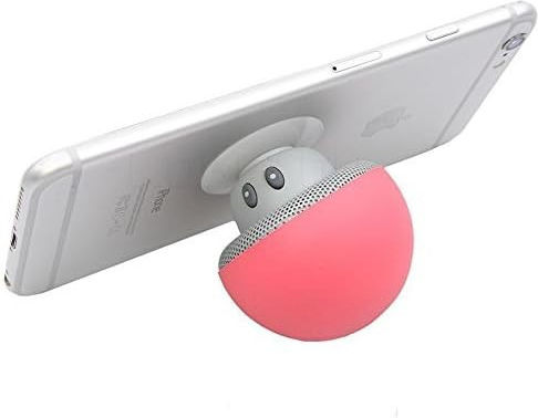 Mushroom shaped Bluetooth-Lautsprecher 3W mit Akkulaufzeit bis zu 2.5 Stunden Rot