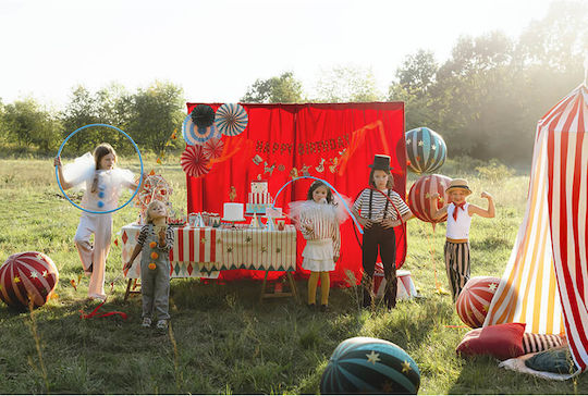 Girlande "Happy Birthday" Zirkus