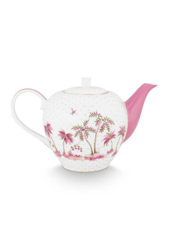 PiP Studio Jolie Τσαγιέρα Πορσελάνης Πολύχρωμη 1600ml