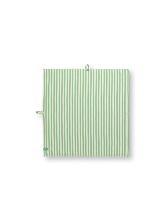 PiP Studio Handtuch aus 100% Baumwolle in Grün Farbe 65x65cm 2Stück