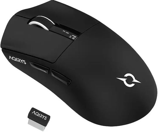 Aqirys Zephyr Drahtlos Gaming Gaming Maus 26000 DPI Schwarz