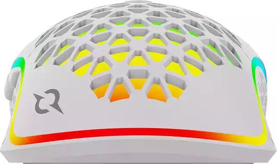 Aqirys Polaris Ασύρματο RGB Gaming Ποντίκι 16000 DPI Λευκό