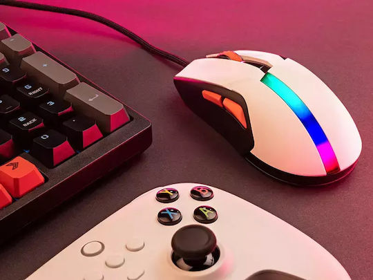 Tracer Gamezone RGB Gaming Ποντίκι 12000 DPI Λευκό