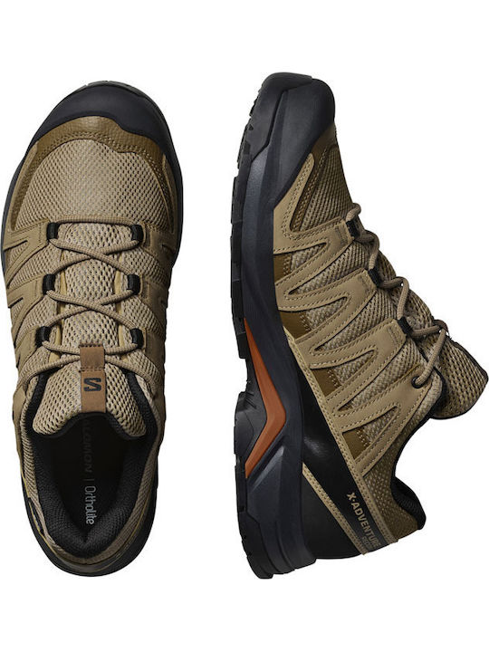 Salomon X-Adventure Recon Men’s Waterproof Hiking Shoes with Gore-Tex Membrane Kelp