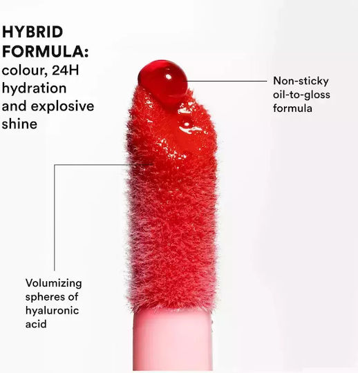 Moisturizing Lip Oil 3ina Color Lip Oil Shade 100 Crystal Clear Volume Ml 4