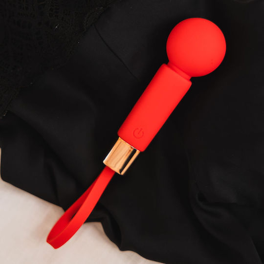 Beautifly Rubyglow Sphere Mini Vibrator De Masaj 10.7cm Roșu
