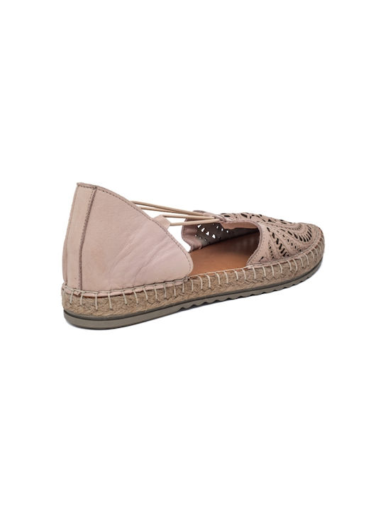 Air Anesis Women's Leather Espadrilles Beige