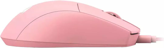 Redragon K1NG M724 Геймърска Мишка 12400 DPI Розов