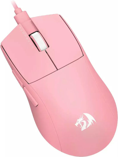 Redragon K1NG M724 Геймърска Мишка 12400 DPI Розов