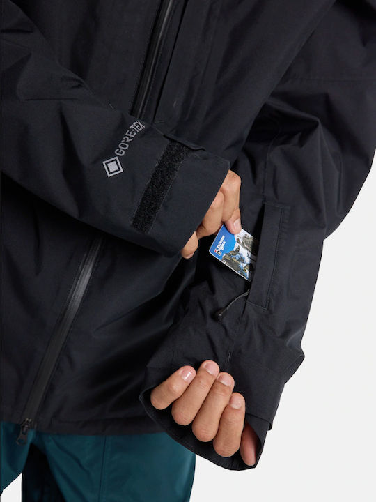 Burton Gore Pillowline 22813103001 Ανδρικό Μπουφάν για Σκι & Snowboard Μαύρο