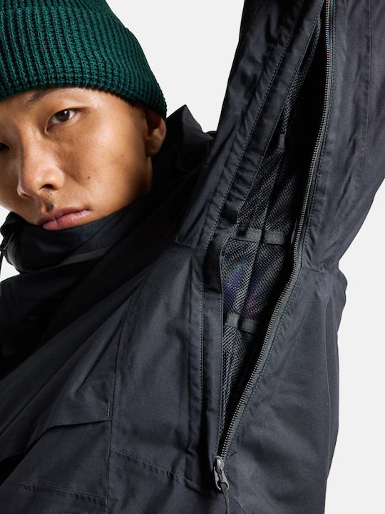 Burton Gore Pillowline 22813103001 Ανδρικό Μπουφάν για Σκι & Snowboard Μαύρο