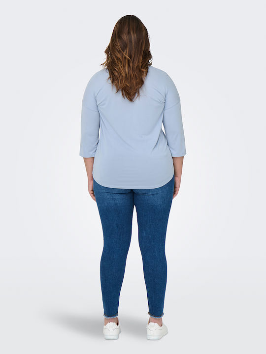 Γυναικεία Μπλούζα με Μανίκι 3/4 Soft Chambray