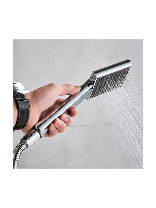 Naron Mixing Bathtub Shower Faucet Complete Set Bronze