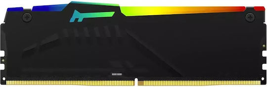 Kingston Fury Beast RGB 32GB DDR5 RAM cu Viteză 6000 pentru