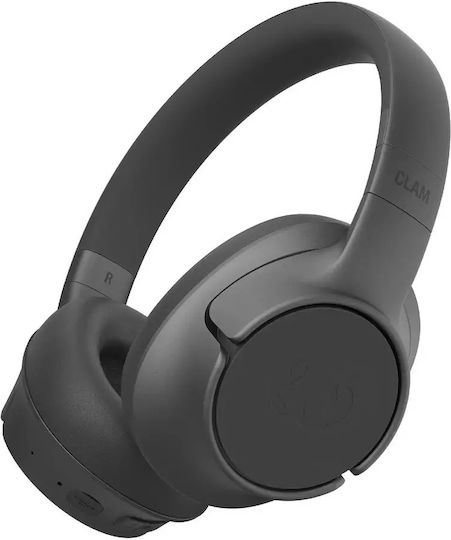 Fresh 'n Rebel Clam Fuse Wireless / Wired Over Ear Headphones with 45 hours of Operation Storm Grey