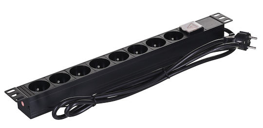 A-LAN Rack Power Strip PZ081U 1Stück