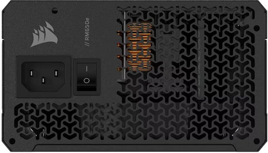 Corsair RMe Series RM650e 650W Μαύρο Τροφοδοτικό Υπολογιστή Full Modular Cybenetics Gold