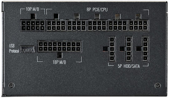 CoolerMaster XG650 Plus Platinum 750W Μαύρο Τροφοδοτικό Υπολογιστή Full Modular 80 Plus Platinum