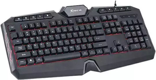 Xtrike Me KB-509 Gaming Πληκτρολόγιο με RGB φωτισμό (Αγγλικό US)