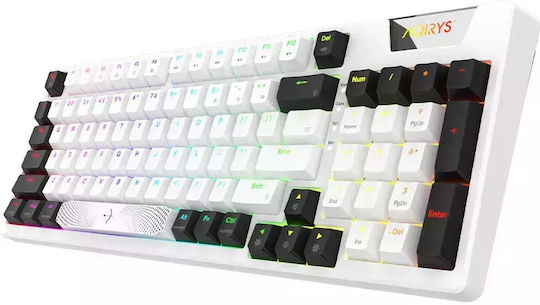 Aqirys Adara Gaming Μηχανικό Πληκτρολόγιο με Haimu Pink διακόπτες και RGB φωτισμό (Αγγλικό US)
