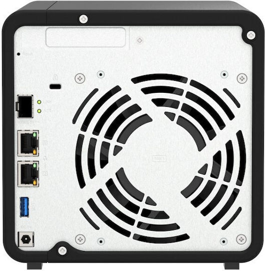 QNap TS-432X NAS Tower with 4 slots for SSD and 2 Ethernet ports