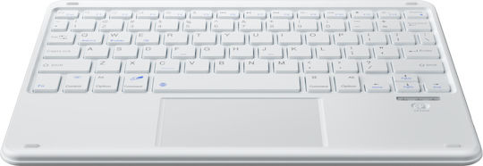 BlackView K2-W Ασύρματο Bluetooth Πληκτρολόγιο για Tablet Αγγλικό US Λευκό