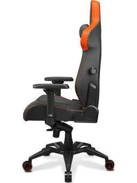 Cougar Armor Evo Royal Геймърски стол с регулируеми подлакътници Black/Orange