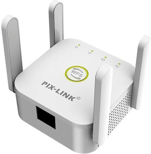 Pix-Link LV-WR21Q Ασύρματο Router Wi‑Fi 4 με 4 Θύρες