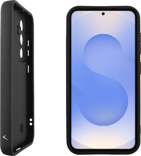 Volte-Tel Butterflies Strap Back Cover Σιλικόνης με Λουράκι Μαύρο (Galaxy S25)