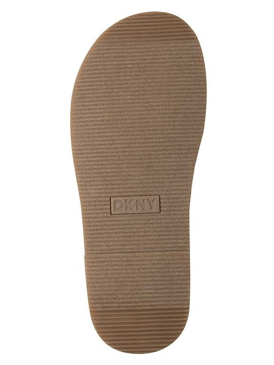 Berris Women's Flat Sandals in Beige Color