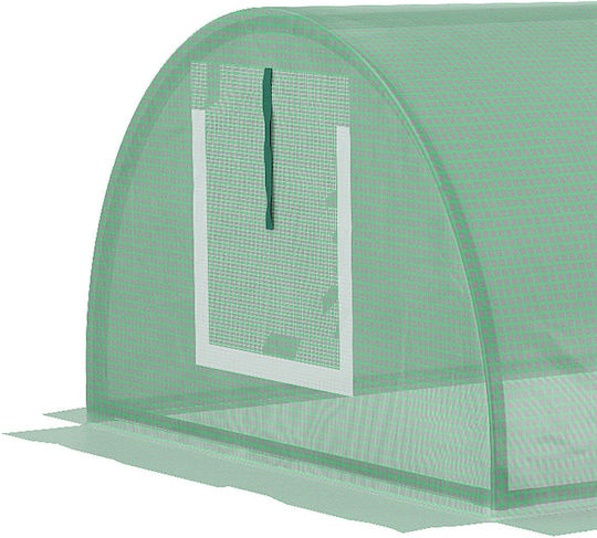 Outsunny 845-769V01GN Greenhouse Tunnel 3x0.8x0.45m