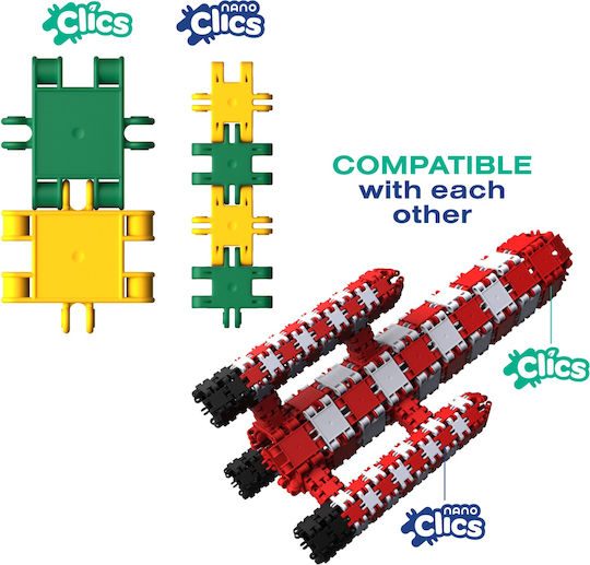 Clics Toys Образователни блокчета Clicformers за 8+ години 250бр