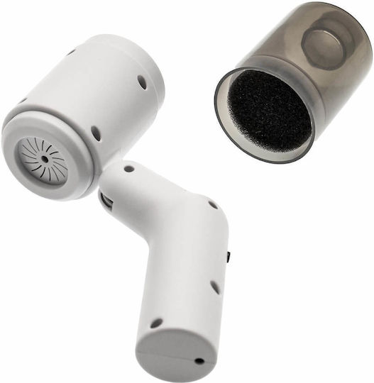 Mini Car Handheld Vacuum Rechargeable 12V 40W White
