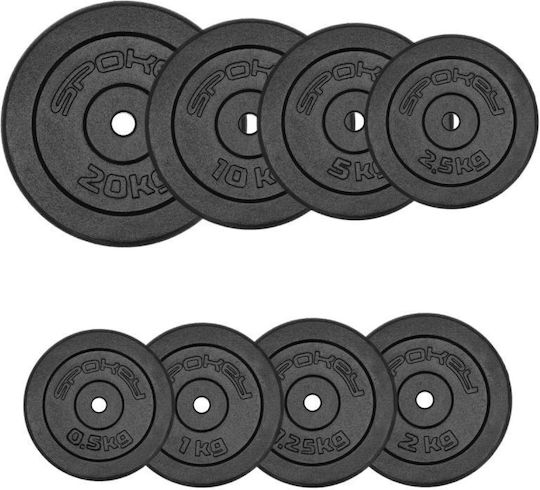 Spokey Sinis Scheibenset Metall 1 x 2.5kg Ø29mm
