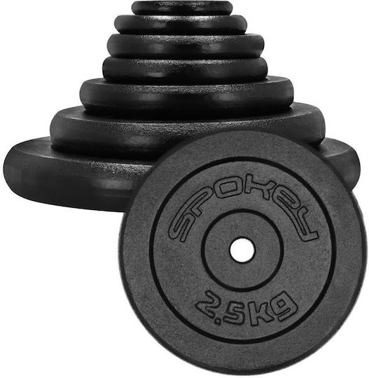 Spokey Sinis Scheibenset Metall 1 x 2.5kg Ø29mm