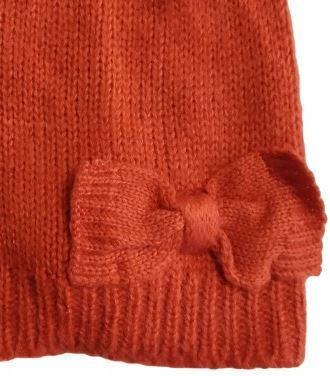 Beanie Feminin Căciulă Tricotat în culoarea Roșu