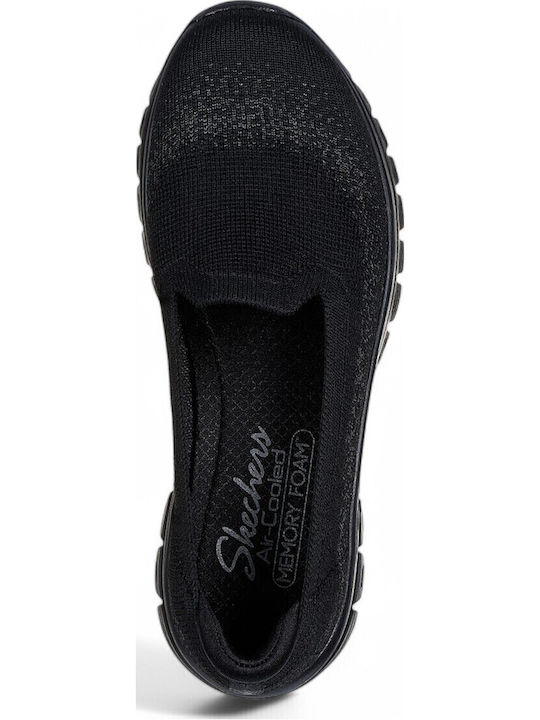 View Finder Women's Slip-Ons Made Of Synthetic Leather Black
