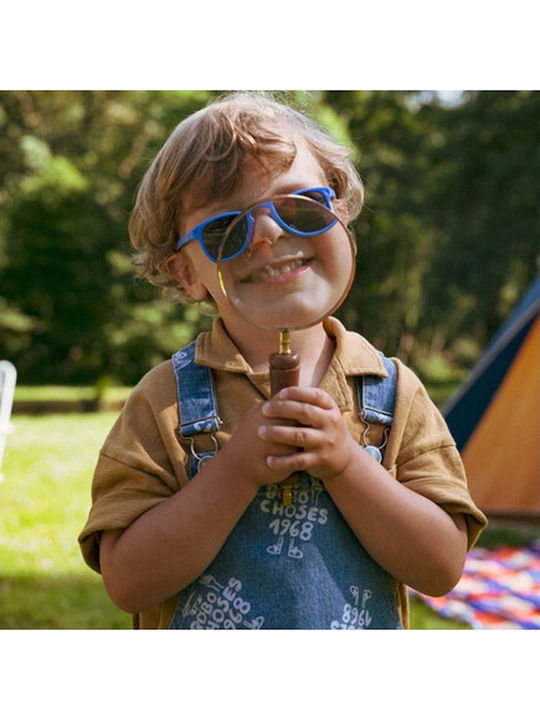 KiETLA Unbreakable Rectangle Kids Sunglasses Blue