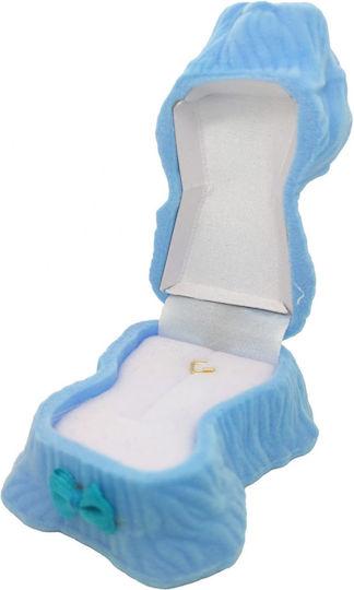 Mertzios.gr Box for Gift Light Blue 5x6.5cm.