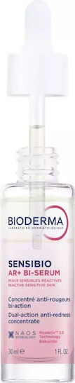 Bioderma Sensibio AR+ Bi-Serum With Dual Action Against Redness and Signs of Aging for Reactive Sensitive Skin Prone to Rosacea 30ml