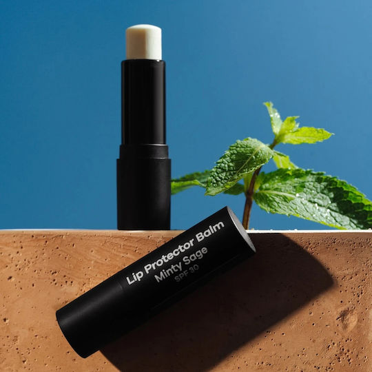 Beviro Lip Balm Για Άνδρες SPF30 Minty Sage 4.2ml
